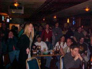 Click to see party scene at Carter's Place close-up.
