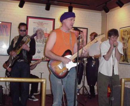 These boyz get serious about their blues.